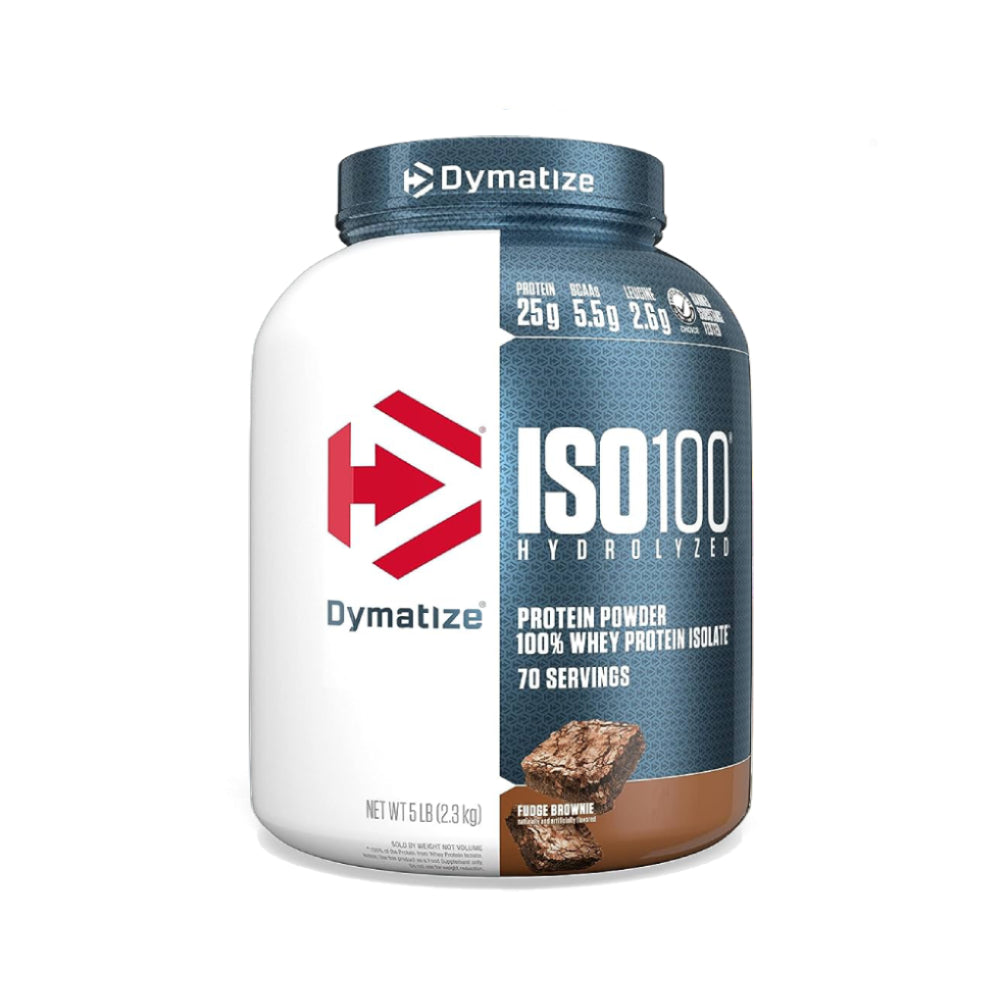 ISO 100 5lb | Proteína de suero de leche Hidrolizada (Hydrolyzed Whey) 70-76 servicios