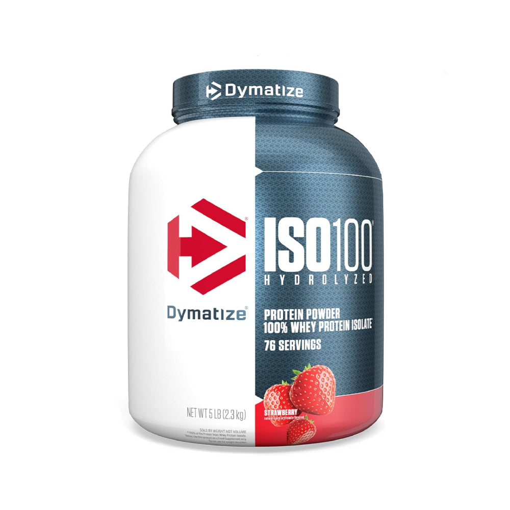 ISO 100 5lb | Proteína de suero de leche Hidrolizada (Hydrolyzed Whey) 70-76 servicios