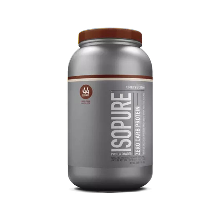 ISOPURE ZERO/LOW CARB 3lb | Proteína de suero de leche Isolatada (Whey Isolate) 44 servicios