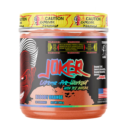 JOKER Extreme Pre-Workout 🤡🃏 | Pre-entreno con precursor de test 30 servicios