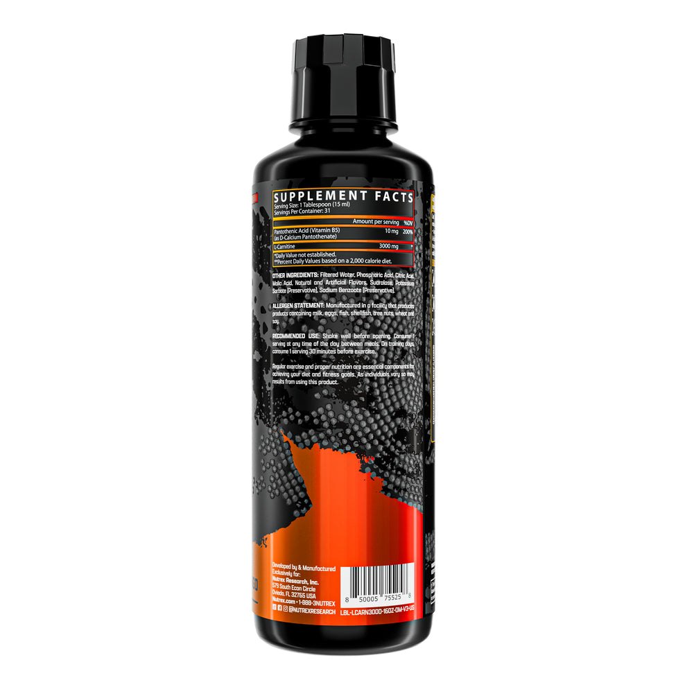 L-CARNITINE 3000 | Carnitina 3,000mg 31 servicios