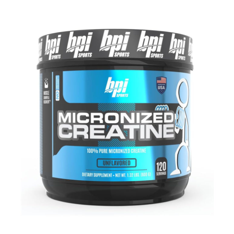 MICRONIZED CREATINE | Creatina monohidrato micronizada 600gr 120 servicios