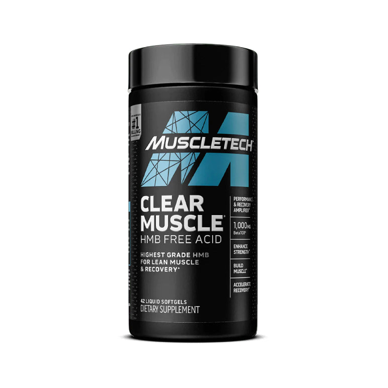 Clear Muscle | HMB y Betaína Anhidra 42 cápsulas