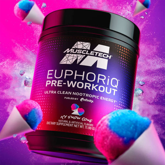 EUPHORiQ PRE-WORKOUT | Pre-entreno con Paraxantina 20 servicios