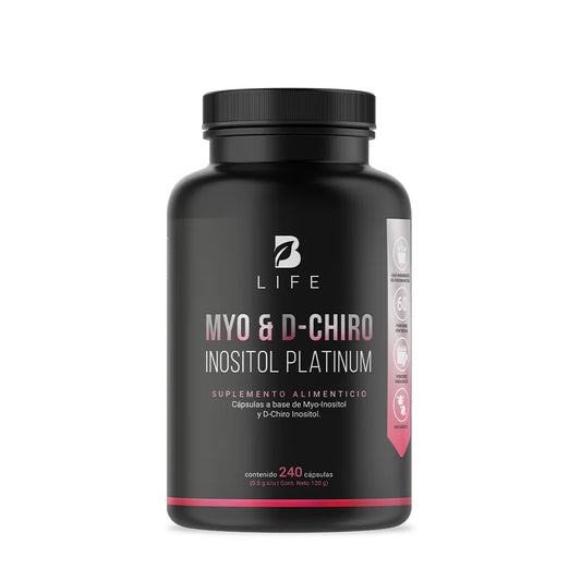 MYO & D-CHIRO INOSITOL PLATINUM | Inositol 500mg 240 cápsulas