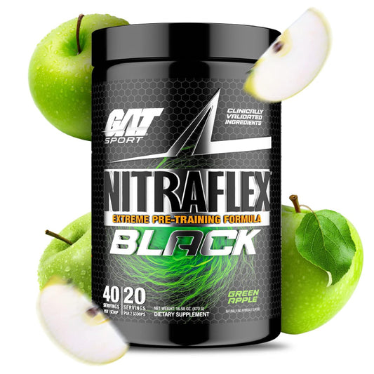 NITRAFLEX BLACK | Pre-entreno 20/40 servicios