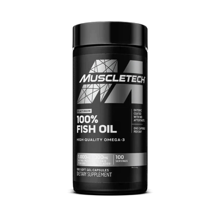Platinum 100% OMEGA Fish Oil | Omega 3, 300mg 100 cápsulas
