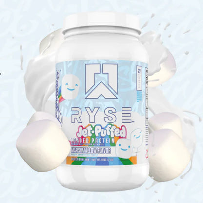 RYSE Jet-Puffed Loaded Protein 2lb | Proteína de suero de leche Isolatada (Whey Isolate) 27 servicios