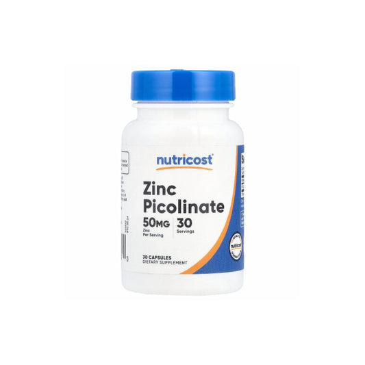 Zinc Picolinate | Picolinato de Zinc 50mg 30 cápsulas
