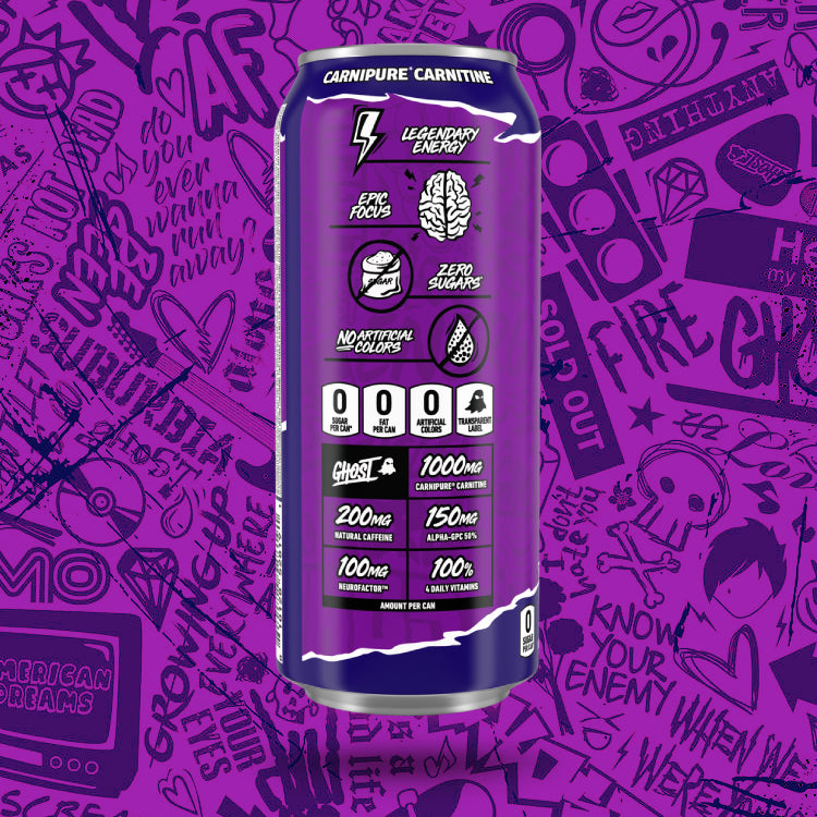 GHOST ENERGY DRINK 👻 | Lata de bebida energética 16oz (473ml)