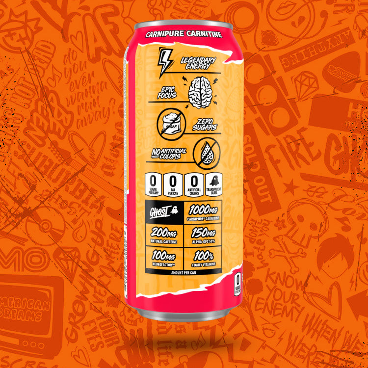 GHOST ENERGY DRINK 👻 | Lata de bebida energética 16oz (473ml)