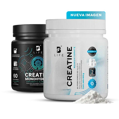 CREATINE MONOHYDRATE | Creatina monohidrato micronizada 300gr 60 servicios
