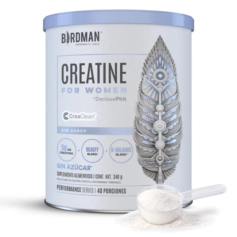 Creatine For Women | Creatina, Inositol, Ácido hialurónico y Vitaminas 40 servicios