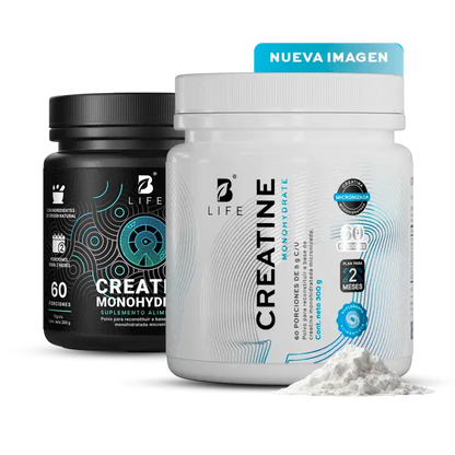 CREATINE MONOHYDRATE | Creatina monohidrato micronizada 300gr 60 servicios