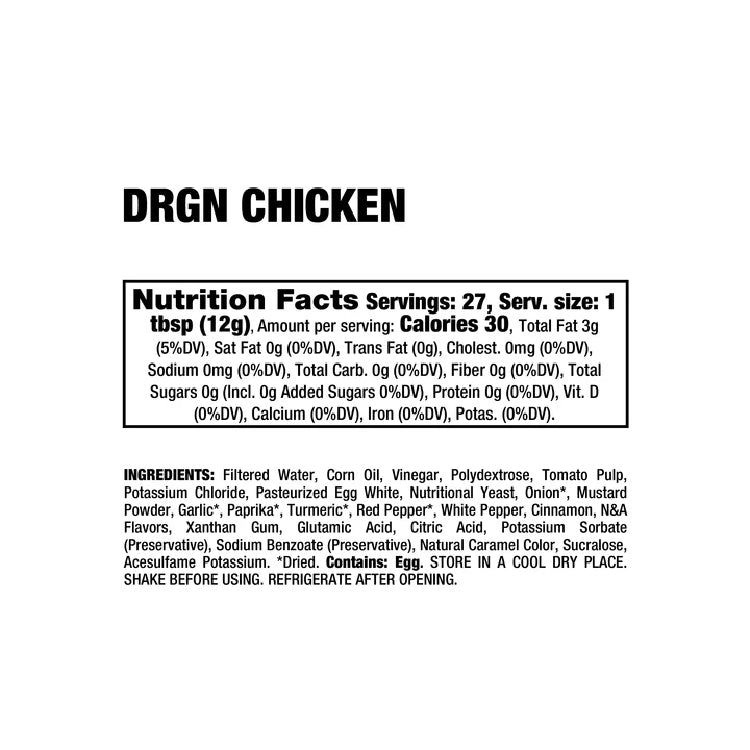 Dragon Dips | Aderezos, Jarabes y Salsas sin azúcar