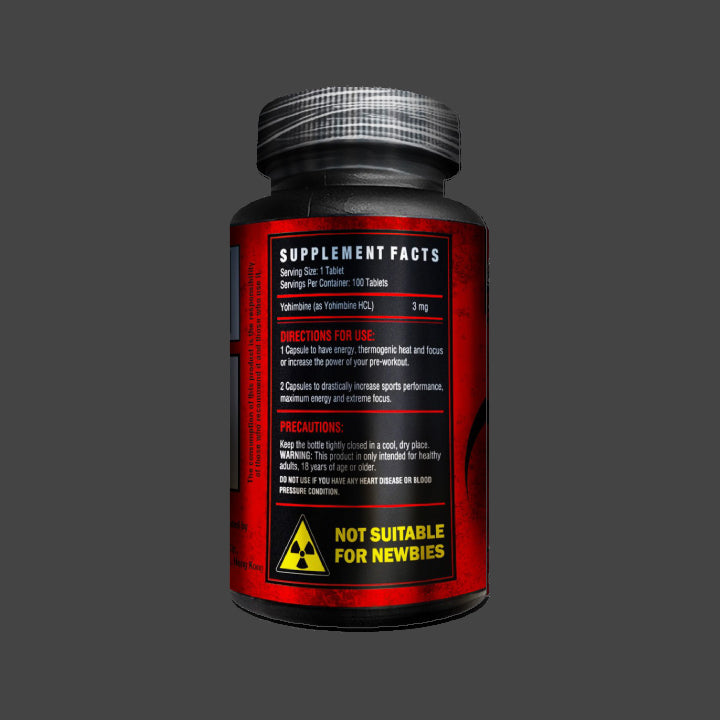 YOHIMBE 666 | Yohimbe 3mg 100 tabletas