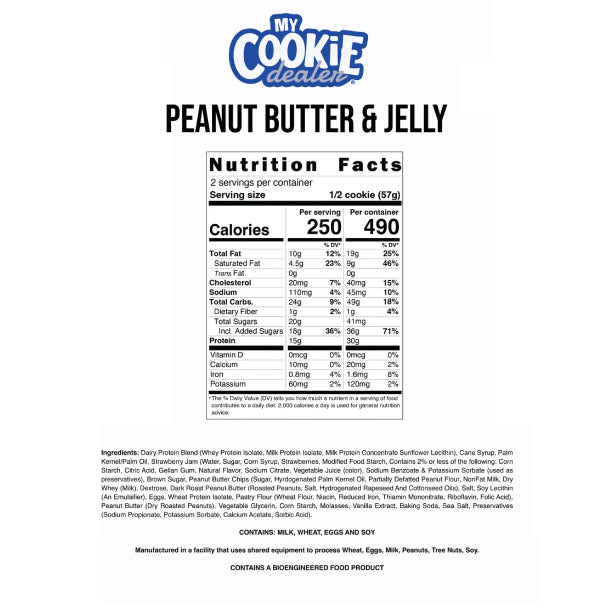 PROTEIN COOKIE | Galleta de proteínas 113gr