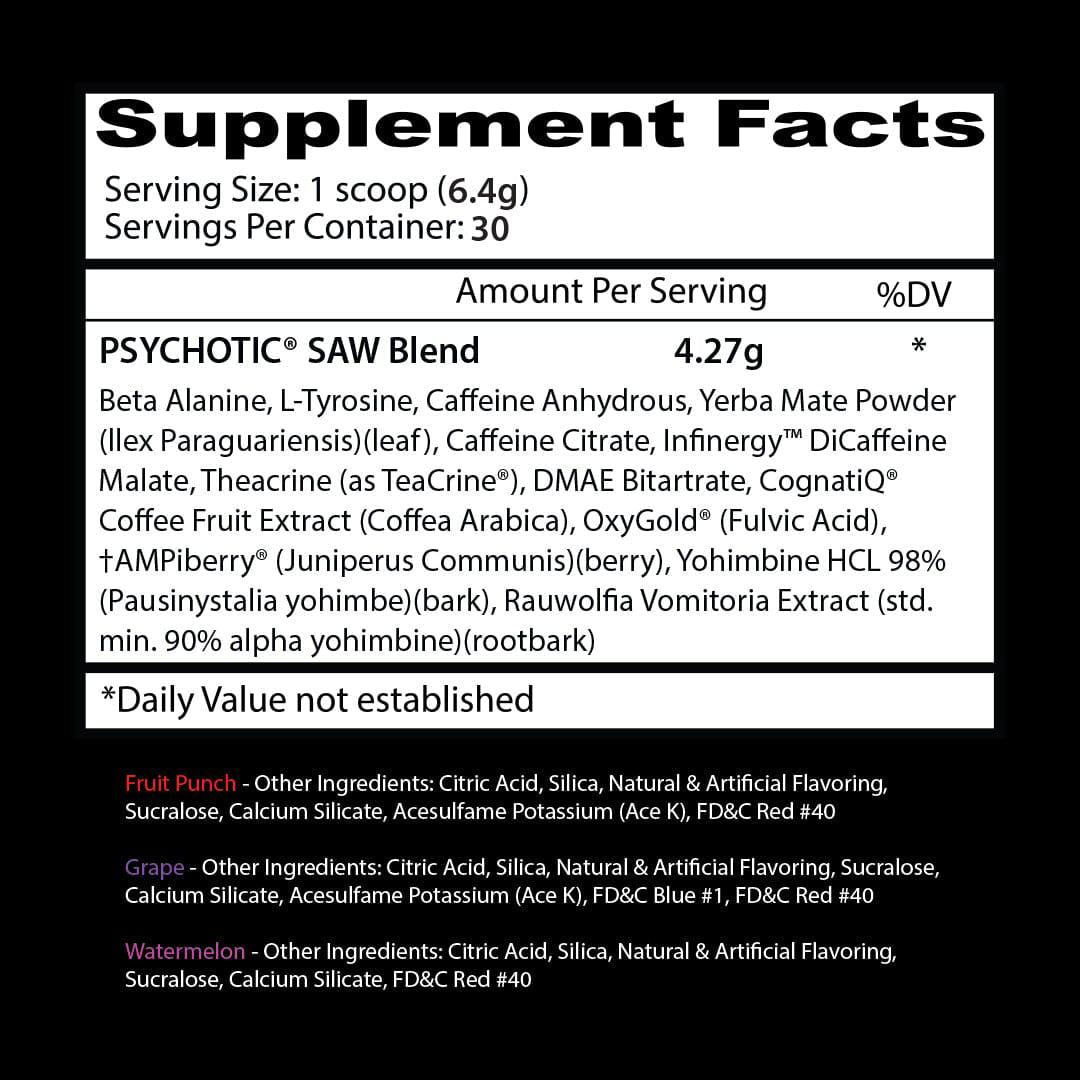 PSYCHOTIC SAW 🌀🦷🦷🦷 | Pre-entreno 30 servicios