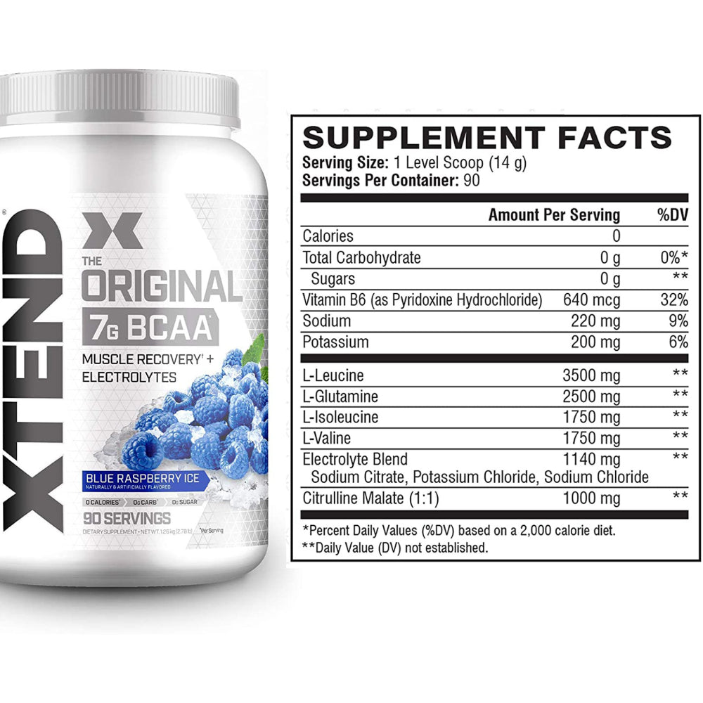 Comprar XTEND BCAA's, Glutamina, Electrolitos y Citrulina 90 scoops