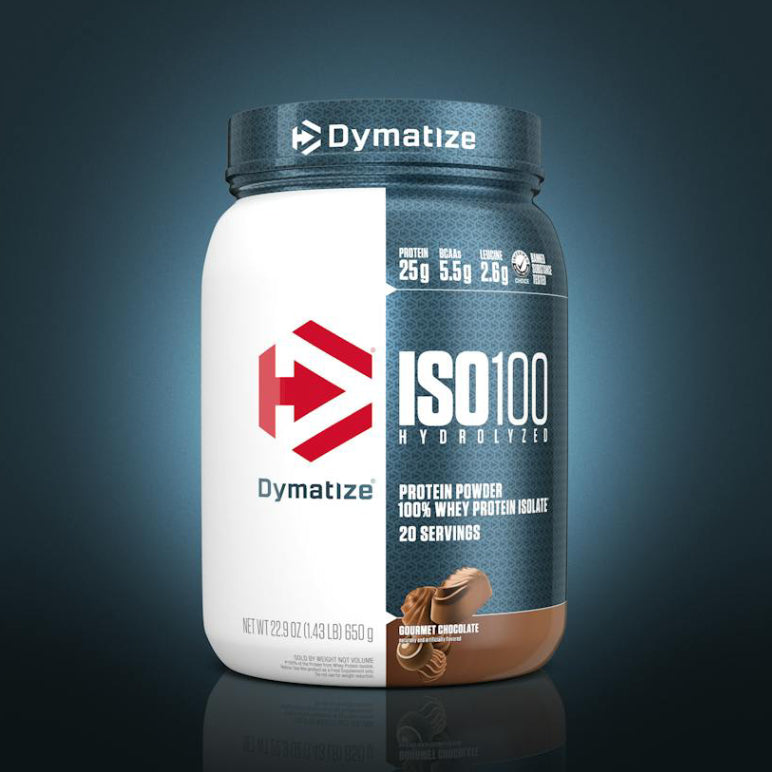 ISO 100 1.3lb | Proteína de suero de leche Hidrolizada (Hydrolyzed Whey) 20 servicios