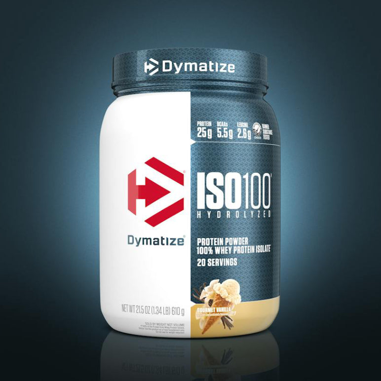 ISO 100 1.3lb | Proteína de suero de leche Hidrolizada (Hydrolyzed Whey) 20 servicios