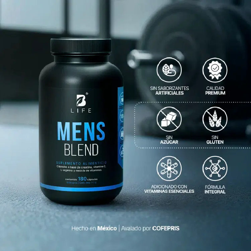 MENS BLEND | Multivitamínico para hombres 180 cápsulas
