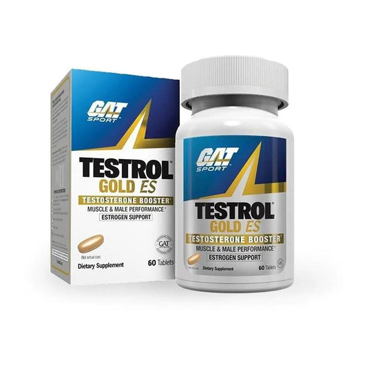 TESTROL® GOLD ES | Precursor de testosterona 60 tabletas 30 servicios