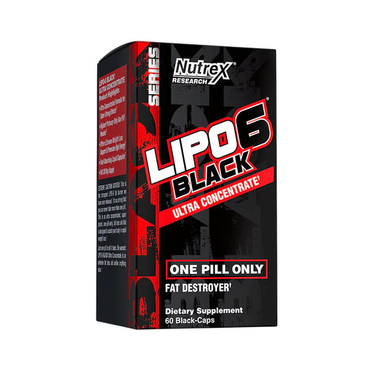 Lipo 6 Black Ultra Concentrate | Quemador de grasa 60 cápsulas