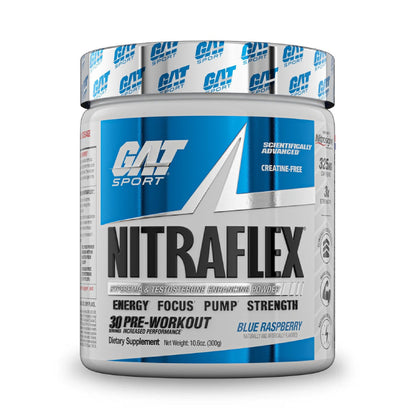 NITRAFLEX | Pre-entreno con precursor de test 30 servicios