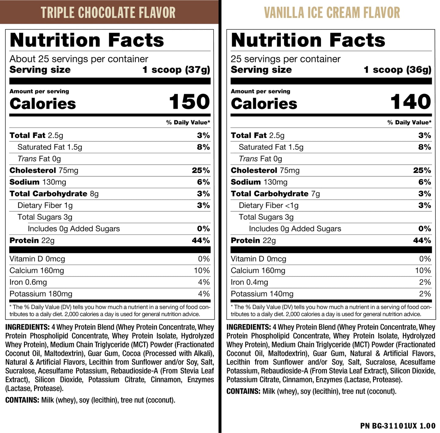 MUTANT WHEY 4lb Dual Chamber | Proteína de suero de leche (Whey Protein) 50 servicios 2 sabores
